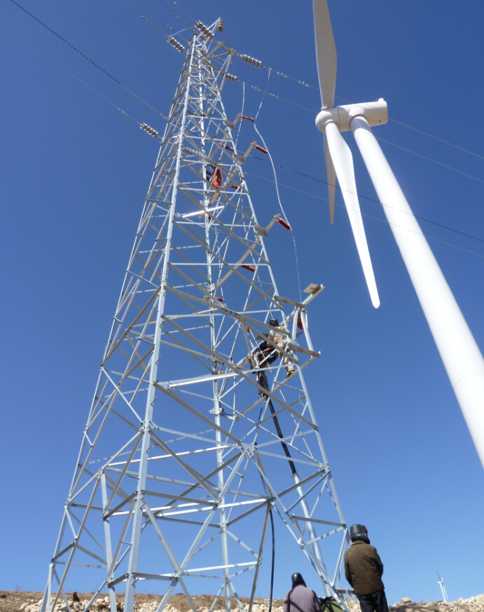 寧武風電工程施工手扳葫蘆使用案例